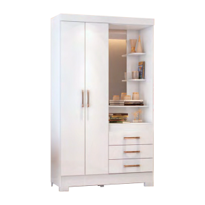 Roupeiro B64 Br/Br/Rsch