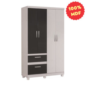 Roupeiro Zaqueu 4 Portas Bra/Graf