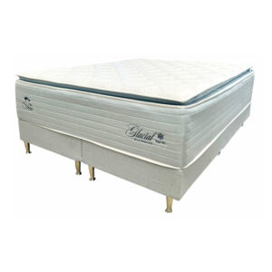 Conjunto Box Queen Mola Ensacada Glacial