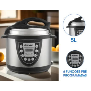 Panela de Pressão Elétrica Digital MIDI 5L 900W
