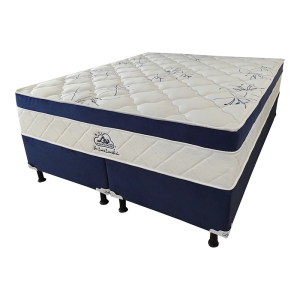COLCHAO BOX CASAL MOLA ENSAC ISO LUXO AZUL 138X188X30