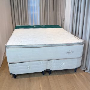 CONJ BOX QUEEN MOLA ENSAC VIGOR 158X198X65 - TOPÁZIO COLCHÕES