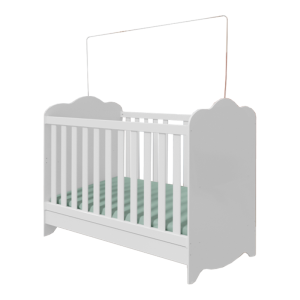 BERÇO INFANTIL CLARA - PEROBA