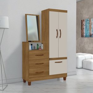 COMODA MULTIUSO CARNAÚBA 3P/3G C/ESPELHO - MADEFORM