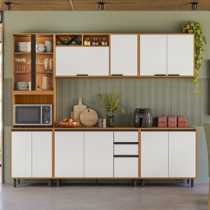 COZINHA MODULADA RAVENA 5 PEÇAS - POLIMAN