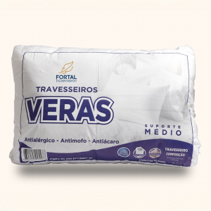 TRAVESSEIRO VERAS 100% FIBRA SILICFORTAL TRAVESSEIROS