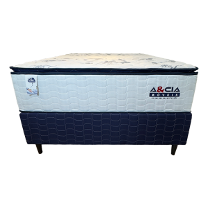 CONJ BOX CASAL MOLA ENSAC GRAND LUXO AECIA C/PILLOW 138X188X72 - LEY COLCHOES