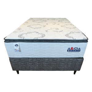 CONJ BOX CASAL MOLA ENSAC GRAND LUXO AECIA C/PILLOW 138X188X72 - LEY COLCHOES