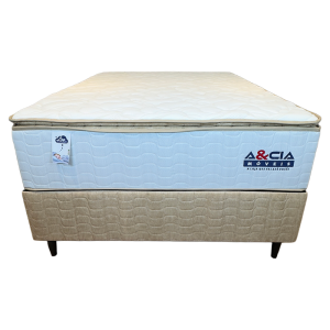 CONJ BOX CASAL MOLA ENSAC GRAND LUXO AECIA C/PILLOW 138X188X72 - LEY COLCHOES