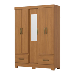 ROUPEIRO B60-214 5P/2G C/ ESPELHO -  BRIZ