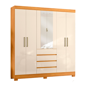 ROUPEIRO OPERA 6P/4G C/ESPELHO - DEMOBILE