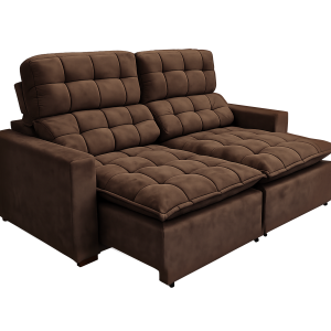 ESTOF RETRÁTIL RECLINÁVEL PILLOW TOP CANADÁ - SONHOS DE SOPHIA