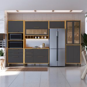 COZINHA MODULADA SYRAH 5 PEÇAS - RIO DOCE