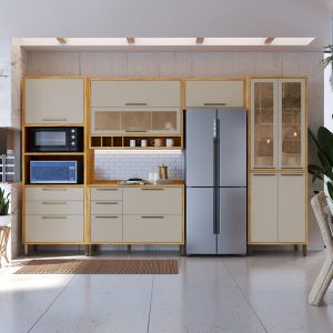 COZINHA MODULADA SYRAH 5 PEÇAS - RIO DOCE